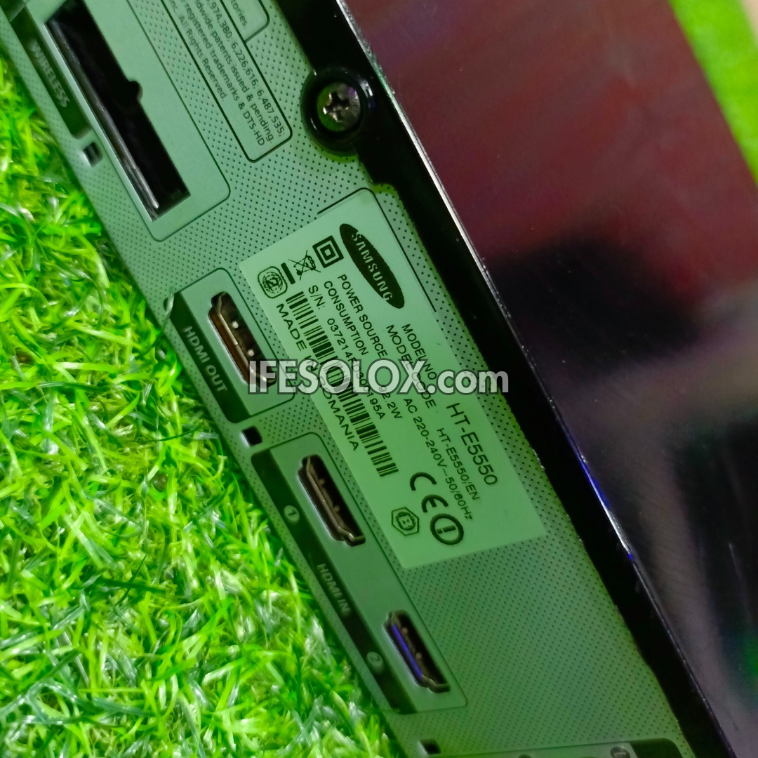 Samsung HT-E5550 5.1Ch 1000watts Bluetooth Blu-ray 3D DVD Home Theater Machine Head