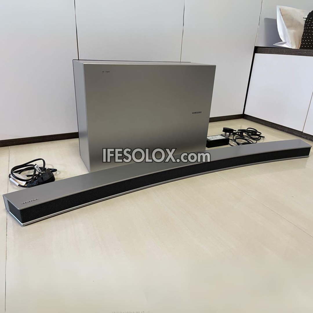 Samsung HW-J6501 2.1Ch 320W 48" Curved Bluetooth Sound Bar with Wireless Subwoofer (HDMI In/Out) - Foreign Used