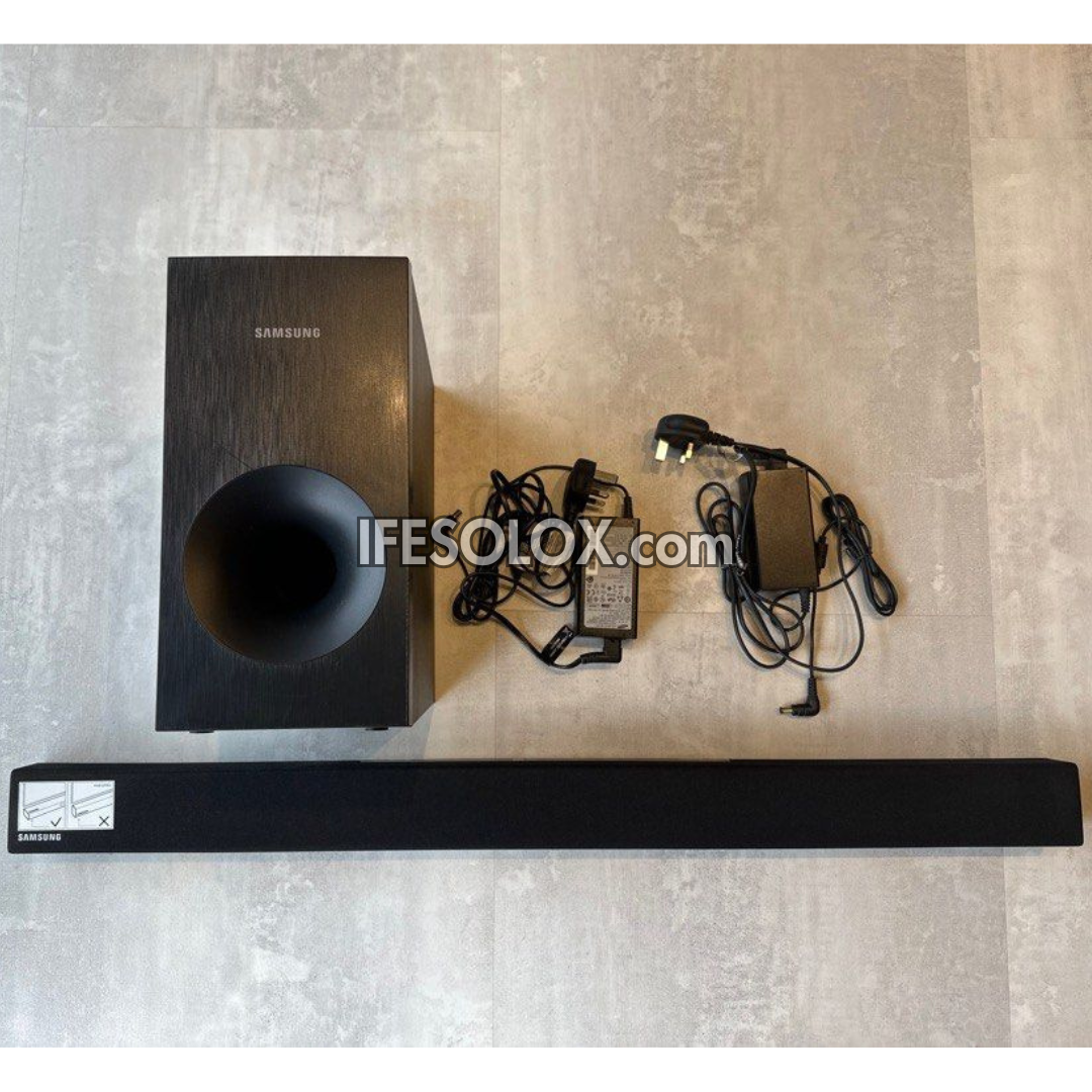 Samsung HW-K360 2.1Ch 160W Bluetooth Sound Bar with Wireless Subwoofer (USB, Optical in) - Foreign Used