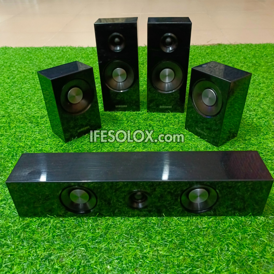 Samsung PS-DS3, PS-DS2 3Ohms Home Theater Surround Speakers Complete Set - Foreign Used