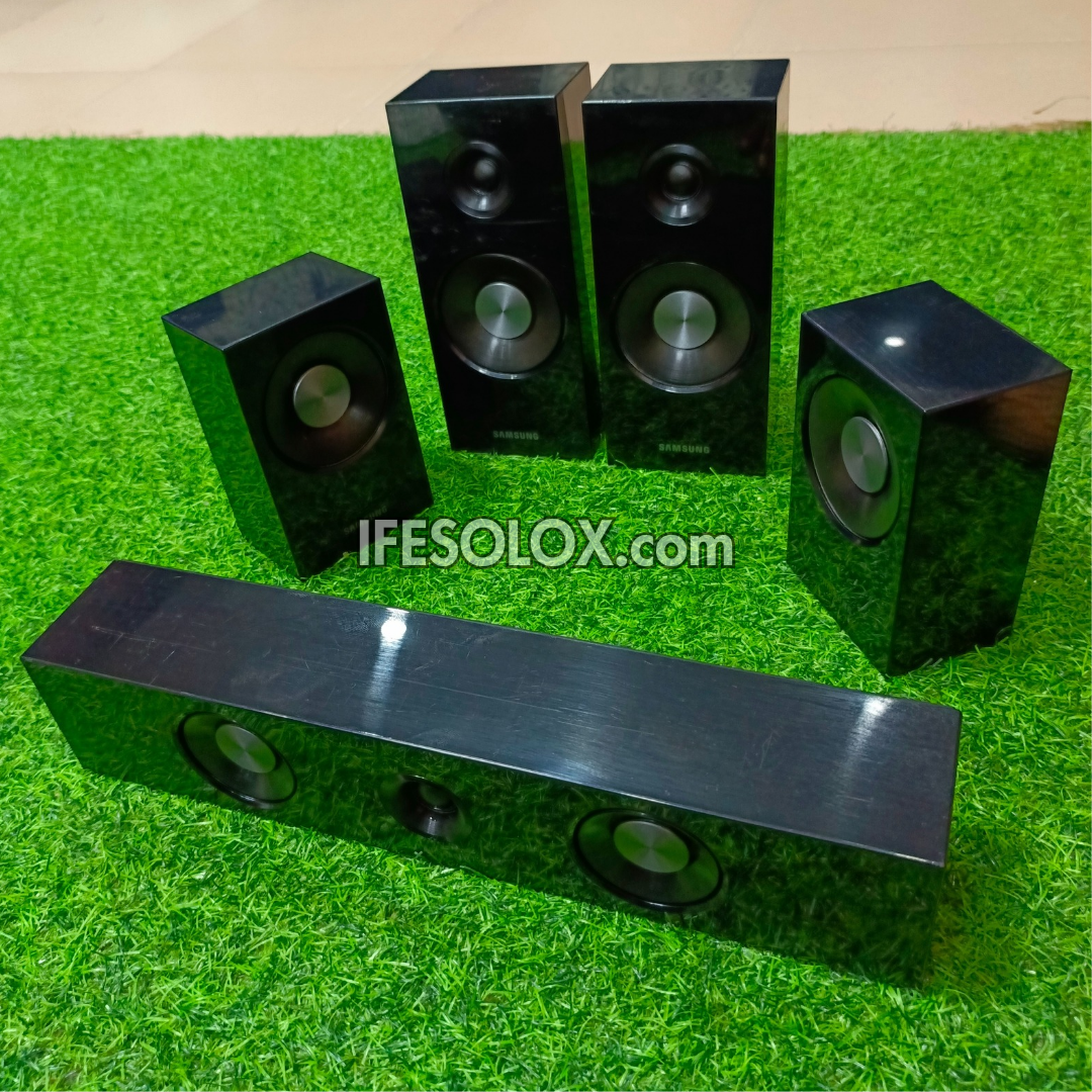 Samsung PS-DS3, PS-DS2 3Ohms Home Theater Surround Speakers Complete Set - Foreign Used
