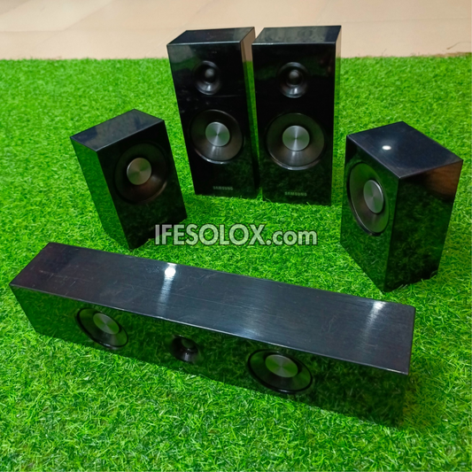 Samsung PS-DS3, PS-DS2 3Ohms Home Theater Surround Speakers Complete Set - Foreign Used