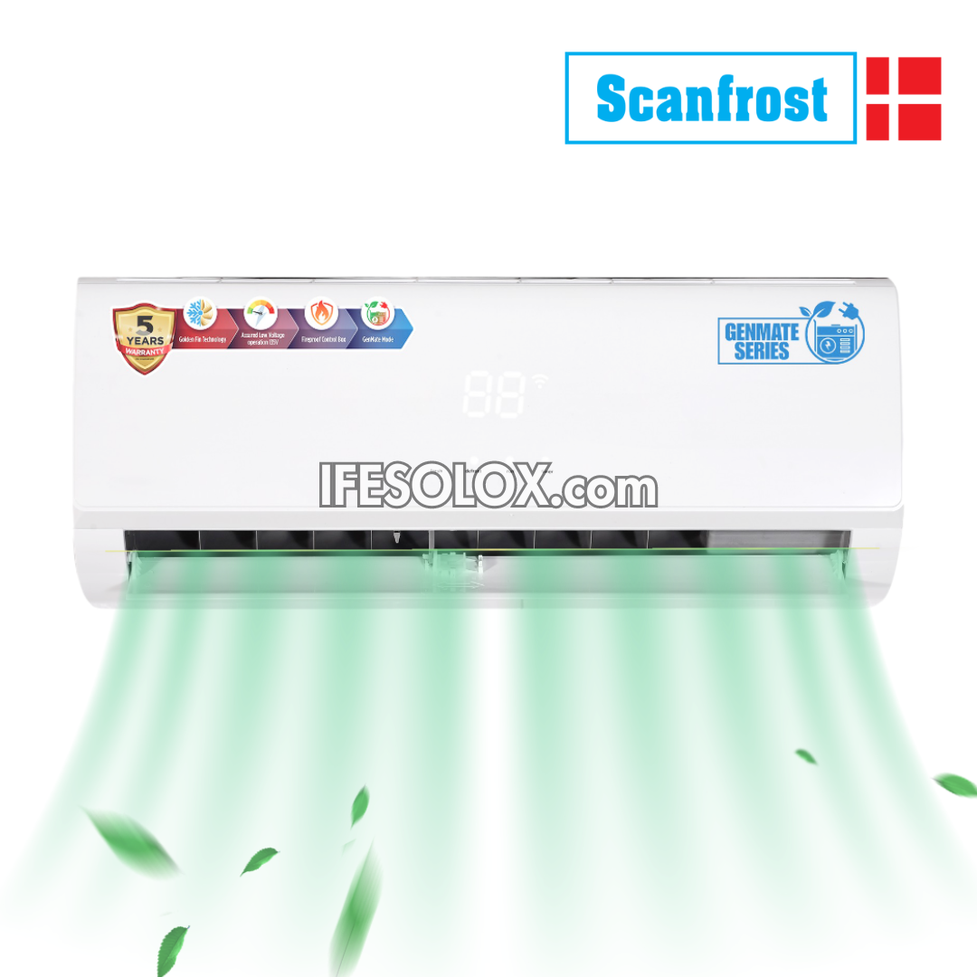 Scanfrost 2hp Genmate Inverter Split Unit Air Conditioner With Copper Ifesolox 2796