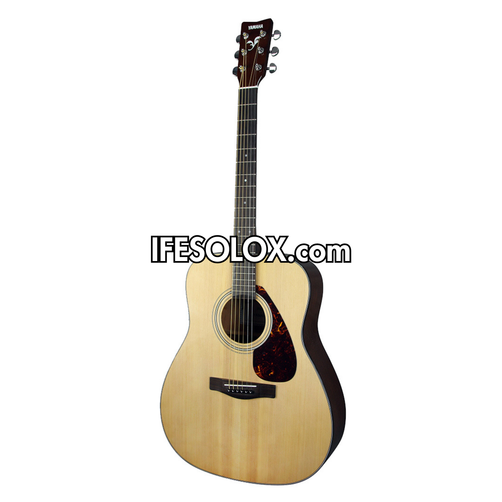 Yamaha F600EQ 38" Full-Body Semi-Acoustic Guitar with Belt and Bag - Brand New