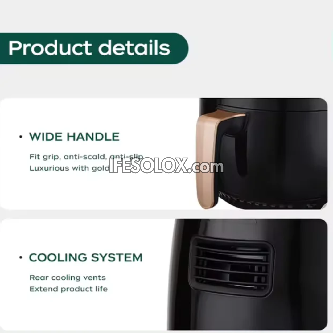 Silver Crest S-18 6Liters Air Fryer with 2400W and Multi-LED control - Brand New