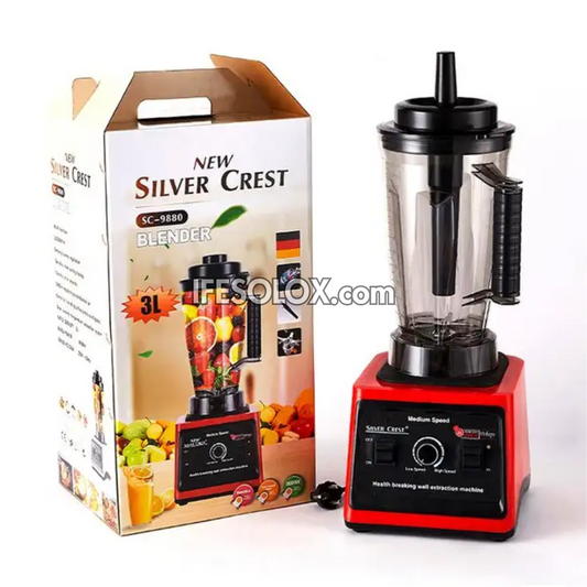 Silver Crest SC-9880 3Liters High-speed Multipurpose Power Blender - Brand New