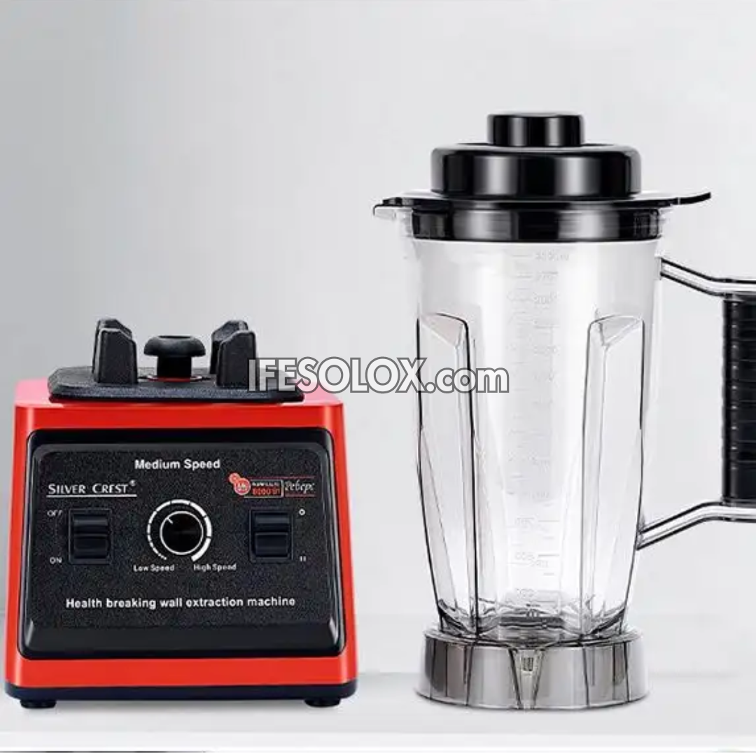 Silver Crest SC-9880 3Liters High-speed Multipurpose Power Blender - Brand New