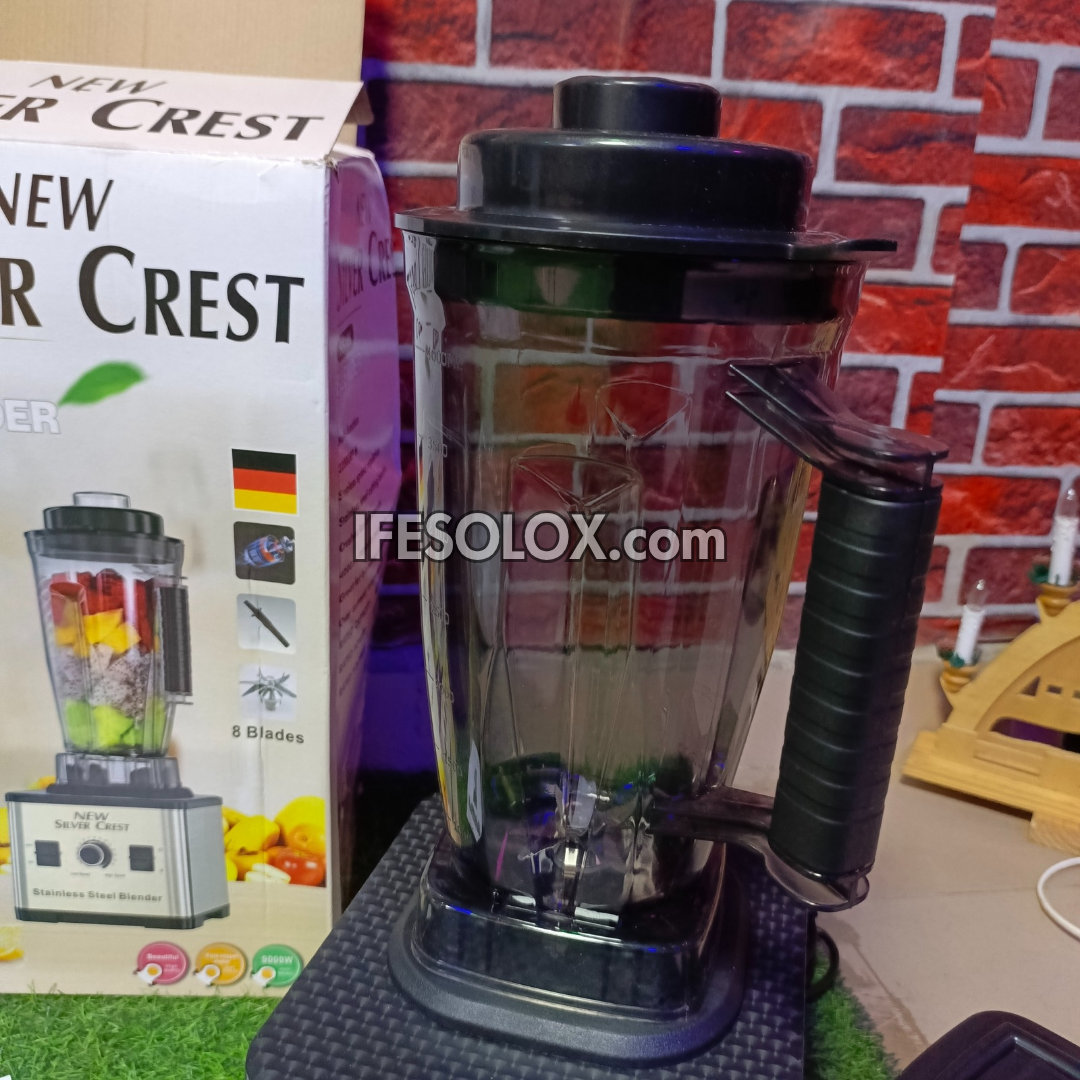 Silver Crest SS-08 4Liters 9,000Watts High-speed 2-in-1 Multipurpose Power Blender - Brand New