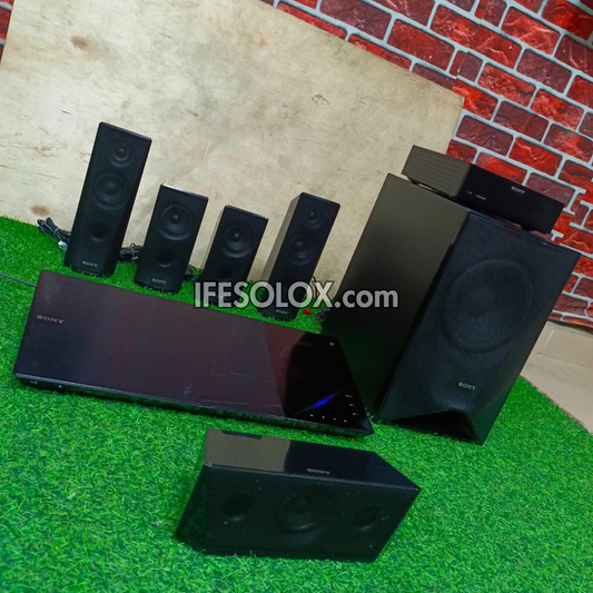 Sony BDV-N5200W 5.1Ch Smart Bluetooth Blu-ray 3D DVD Home Theater with Wireless Rear Speakers (WiFi, Miracast, YouTube) - London Used