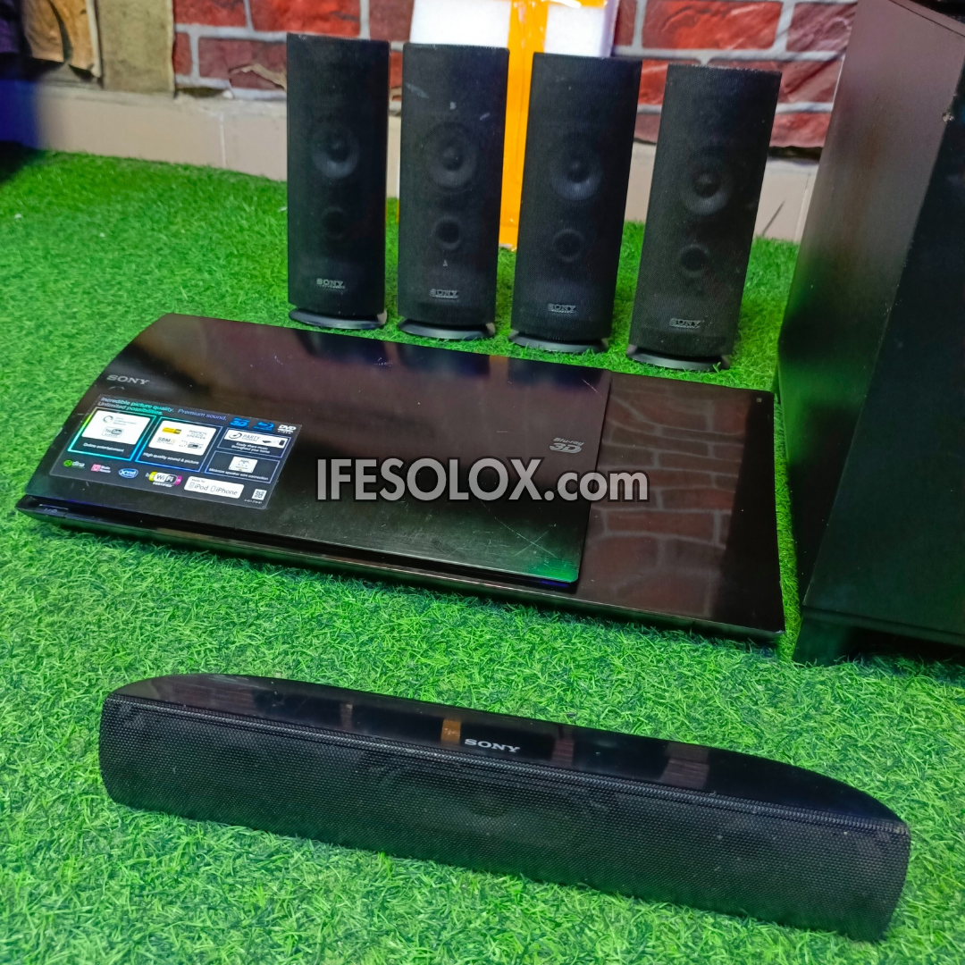 Sony BDV-N590 5.1Ch 1000W 3D Blu-ray DVD Home Theater System (WiFi, USB, FM, Aux, HDMI in/out) - Foreign Used
