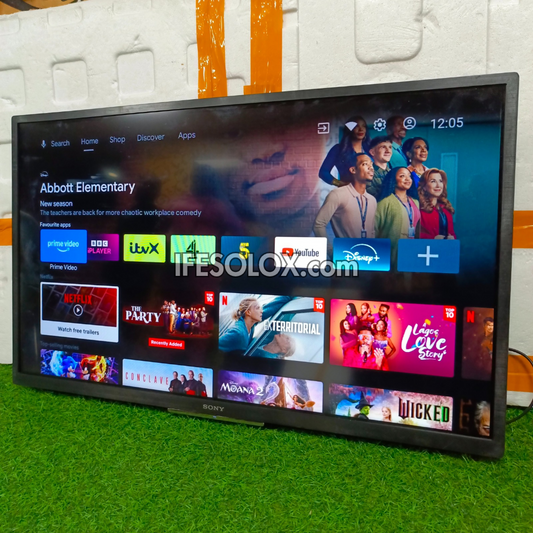 Sony BRAVIA 32 inch KD-32W800 Android Full HD Smart TV (Bluetooth, WiFi, Chromecast, Google Play Store) - Foreign Used
