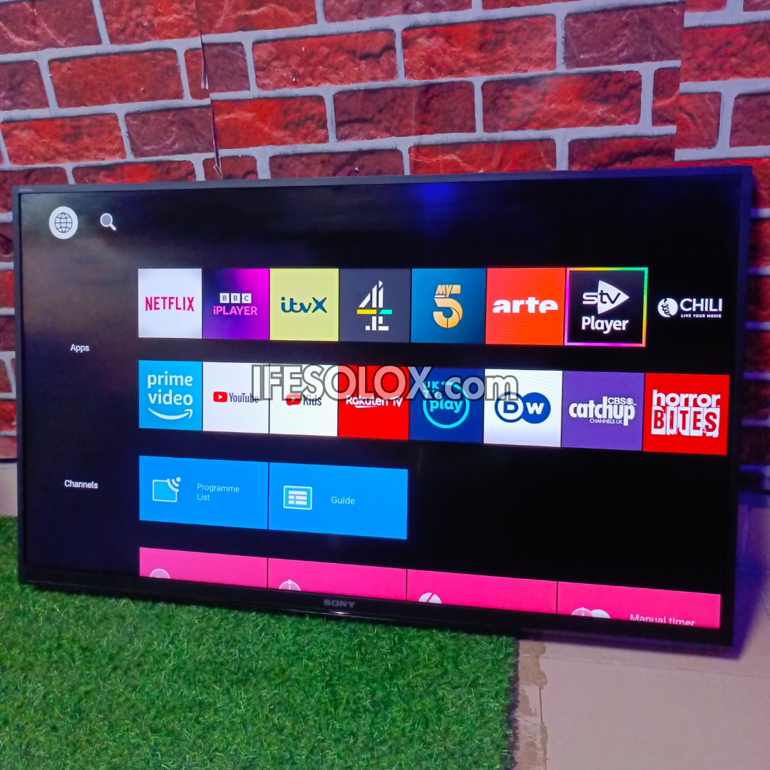Sony BRAVIA 40 Inch KDL-40WE663 Smart Full HD LED TV (WiFi, Screen Mirroring Netflix, YouTube) - London Used