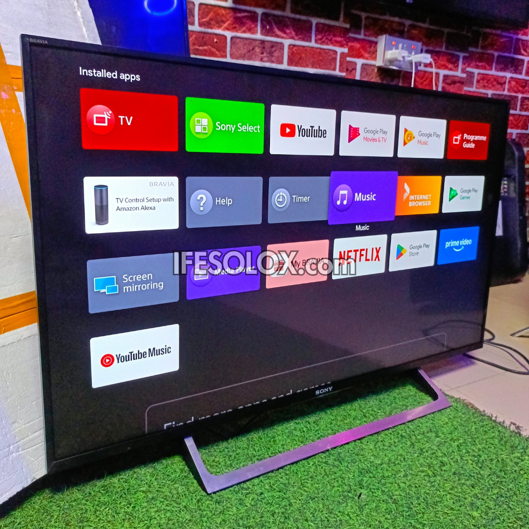 Sony BRAVIA 43 Inch KD-43XE8396 Android Smart 4K UHD HDR10 TV (WiFi, Screen Mirroring, Bluetooth) - Foreign Used
