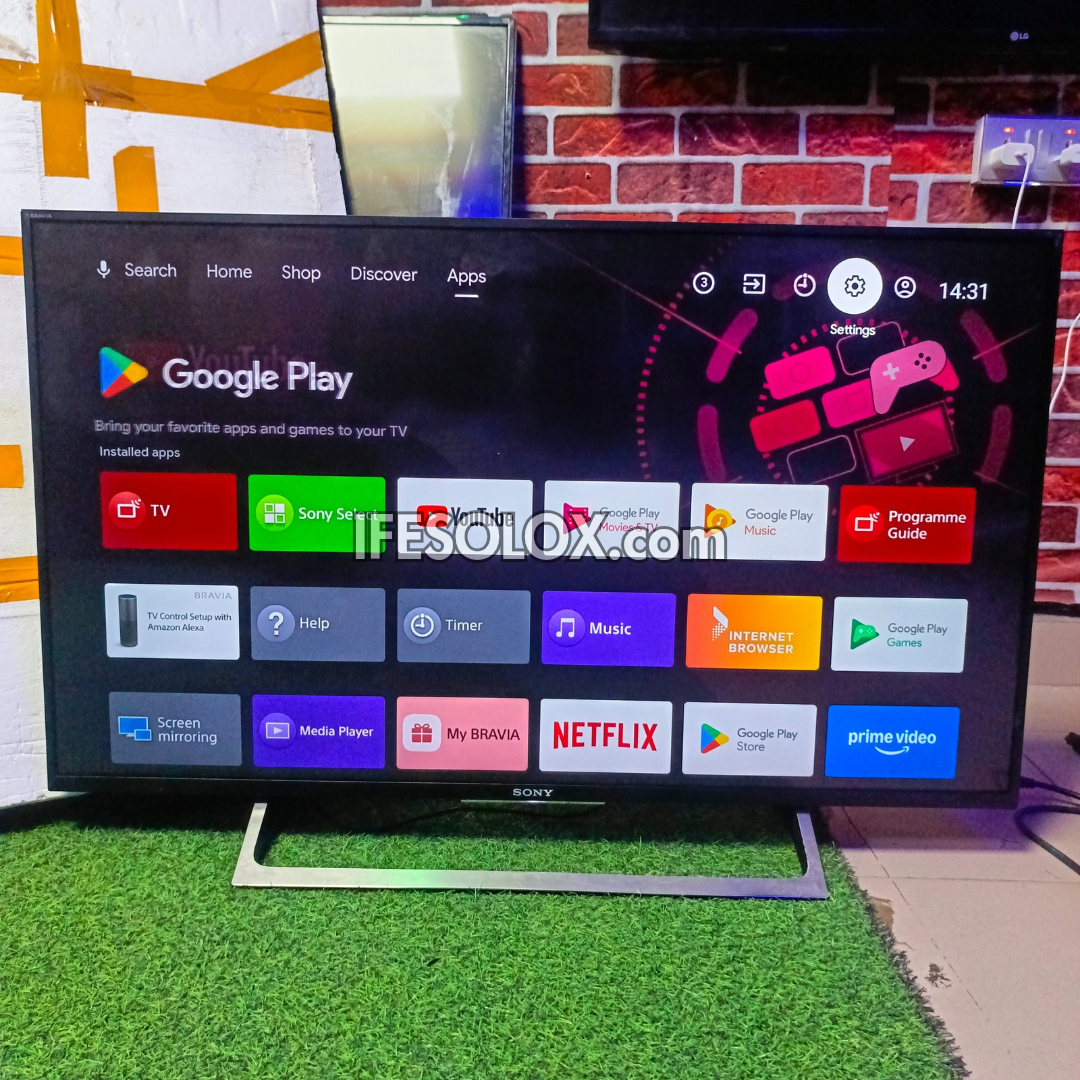 Sony BRAVIA 43 Inch KD-43XE8396 Android Smart 4K UHD HDR10 TV (WiFi, Screen Mirroring, Bluetooth) - Foreign Used
