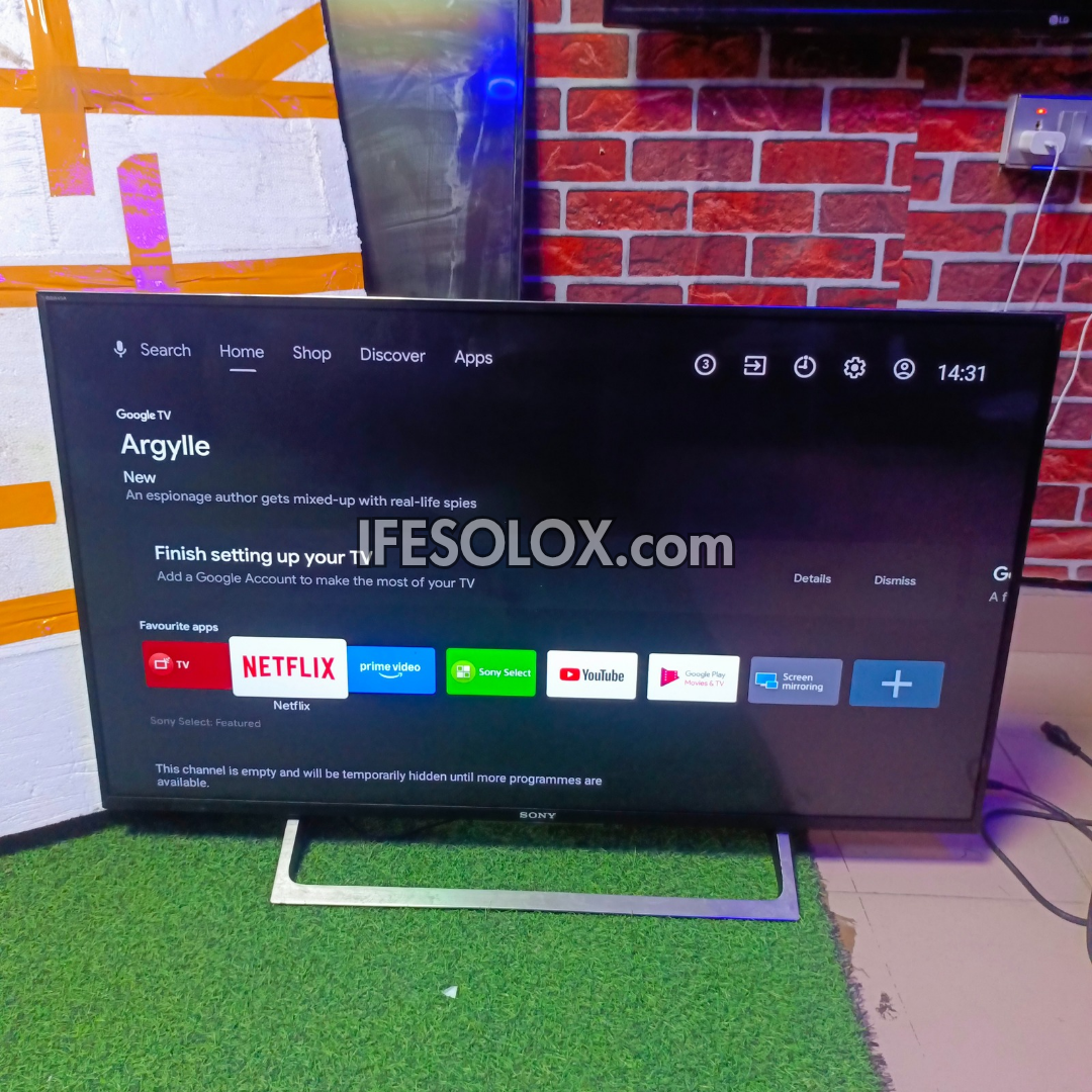 Sony BRAVIA 43 Inch KD-43XE8396 Android Smart 4K UHD HDR10 TV (WiFi, Screen Mirroring, Bluetooth) - Foreign Used
