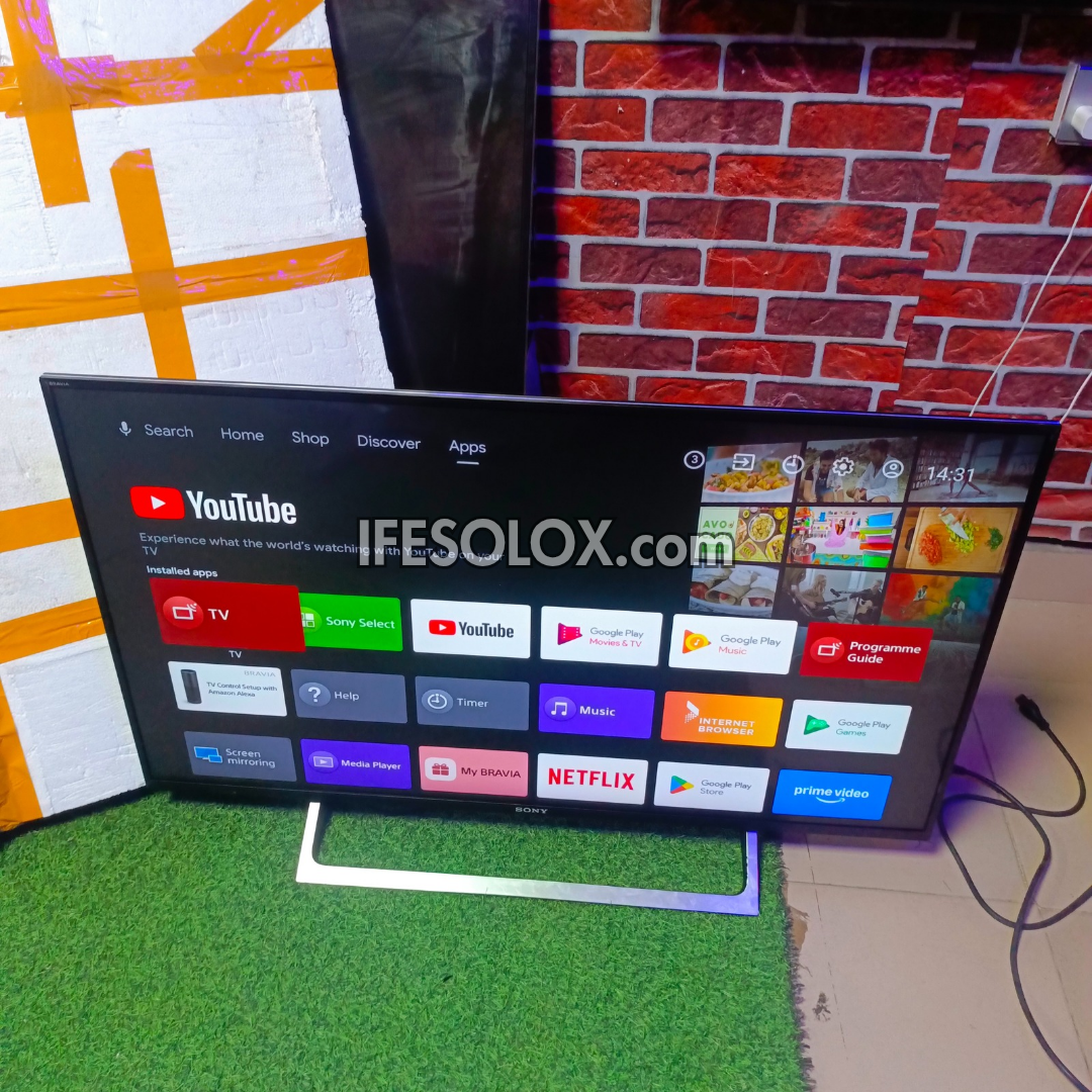 Sony BRAVIA 43 Inch KD-43XE8396 Android Smart 4K UHD HDR10 TV (WiFi, Screen Mirroring, Bluetooth) - Foreign Used