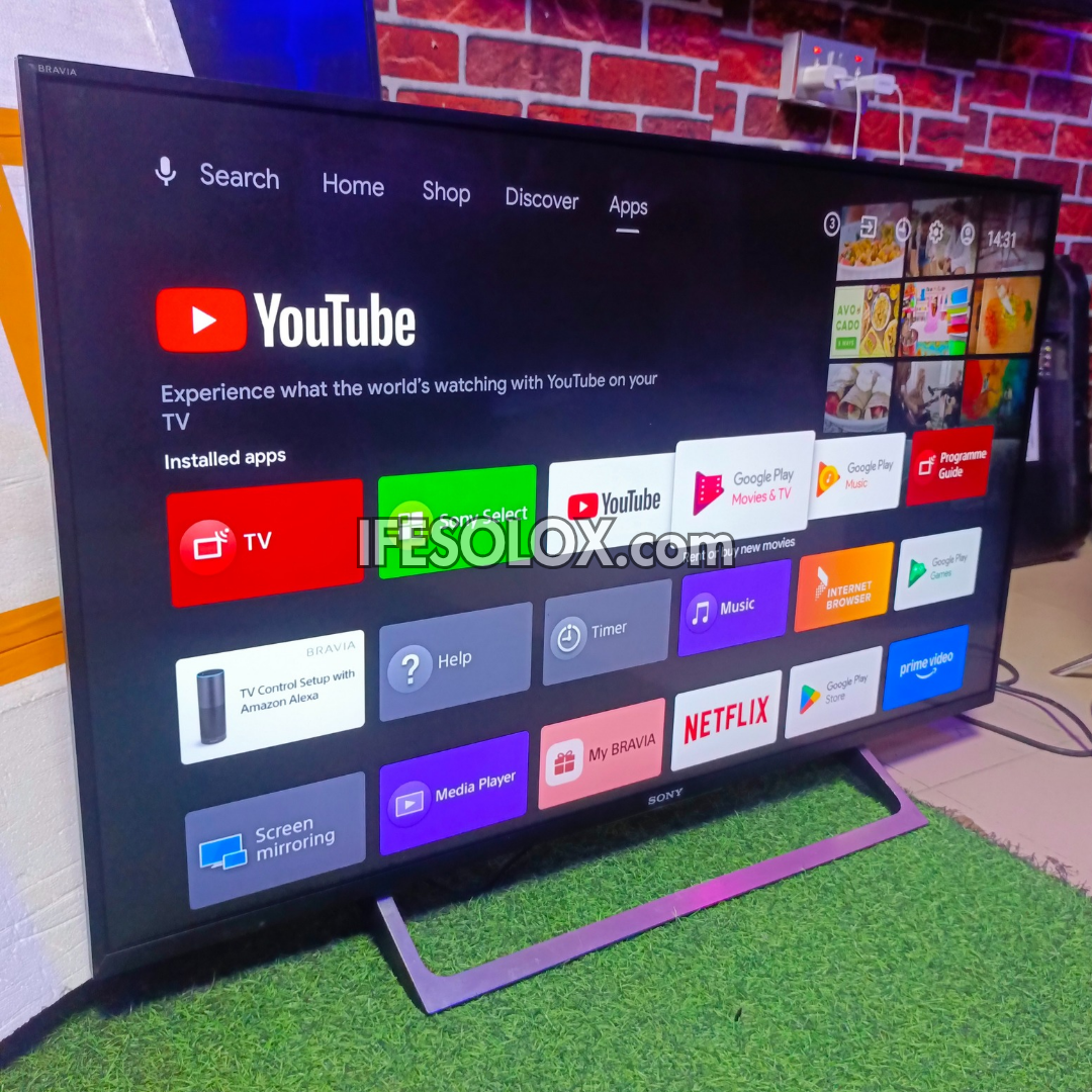 Sony BRAVIA 43 Inch KD-43XE8396 Android Smart 4K UHD HDR10 TV (WiFi, Screen Mirroring, Bluetooth) - Foreign Used