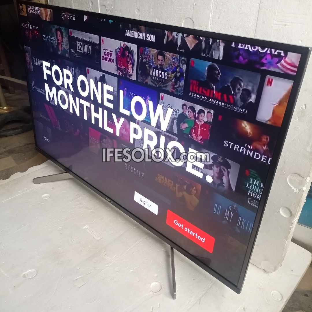 Sony BRAVIA 43 Inch KD-43XF8505 Android Smart 4K UHD TV (HDR10, HLG) + Bluetooth - Foreign Used