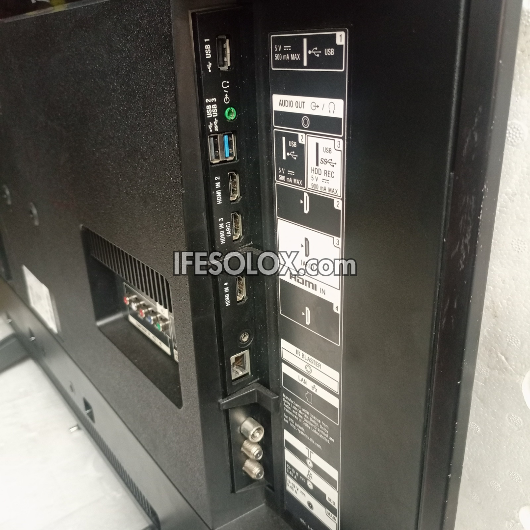 Sony BRAVIA 43 Inch KD-43XF8505 Android Smart 4K UHD TV (HDR10, HLG) + Bluetooth - Foreign Used