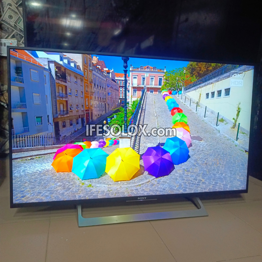 Sony BRAVIA 49 Inch KD-49XF8096 Android Smart 4K UHD HDR TV with Bluetooth, WiFi, Chromecast - Foreign Used
