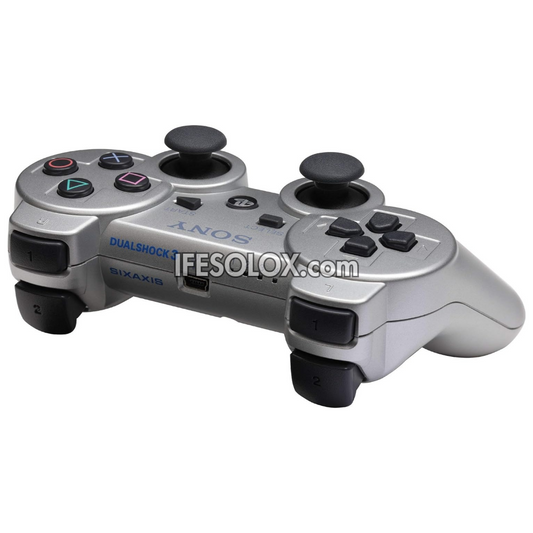 Sony PS3 DualShock 3 Game Controller (Silver) - Brand New