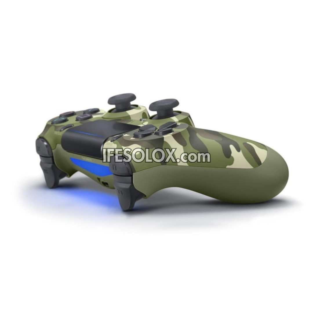 Sony PS4 DualShock 4 Game Controller for PS4, PC, Smartphones and Gadgets (Green Camouflage) - Brand New