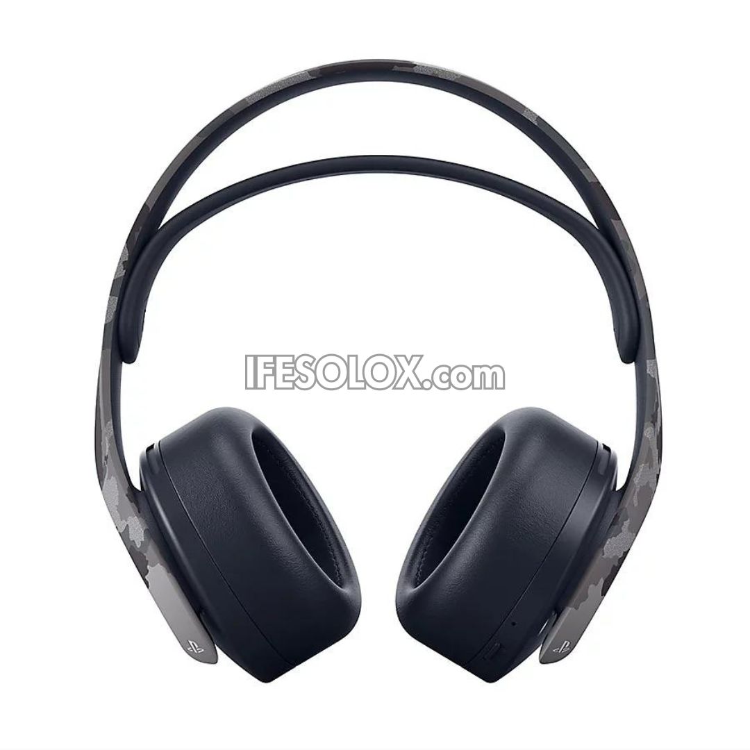 PULSE 3D Wireless Headset for PS5 and PS4 (Grey Camouflage) - Brand New