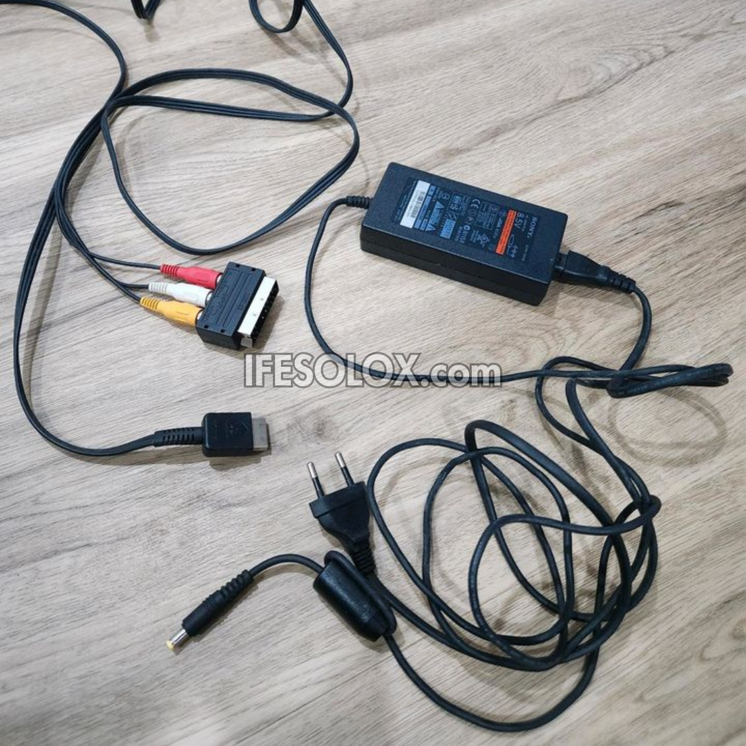 Sony Playstation 2 (PS2) Slim Game Console Complete Set with 2 DUALSHOCK Wired Controllers & 10 Titles - Foreign Used