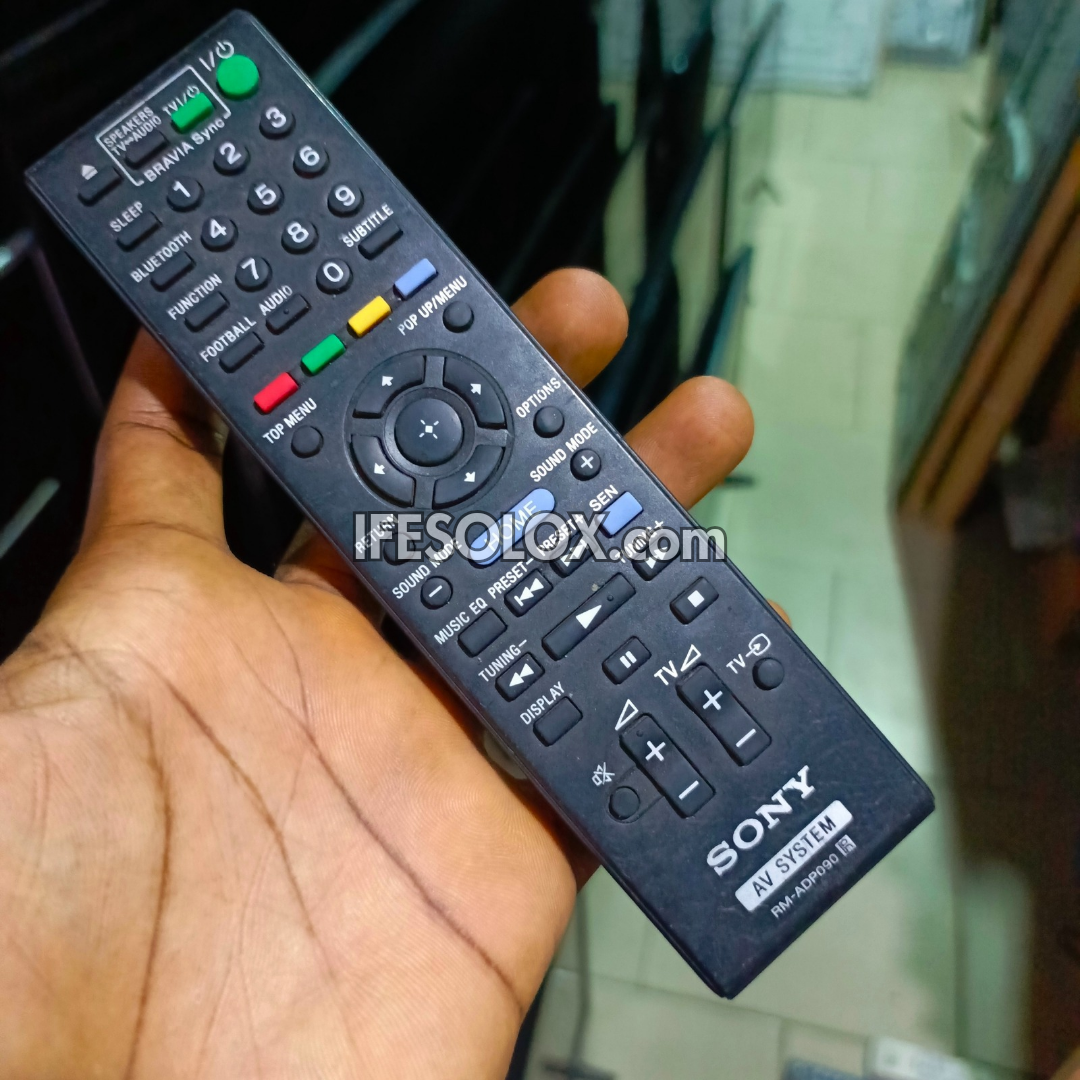 Sony RM-ADP090 Home Theater Remote Control Follow come – IFESOLOX