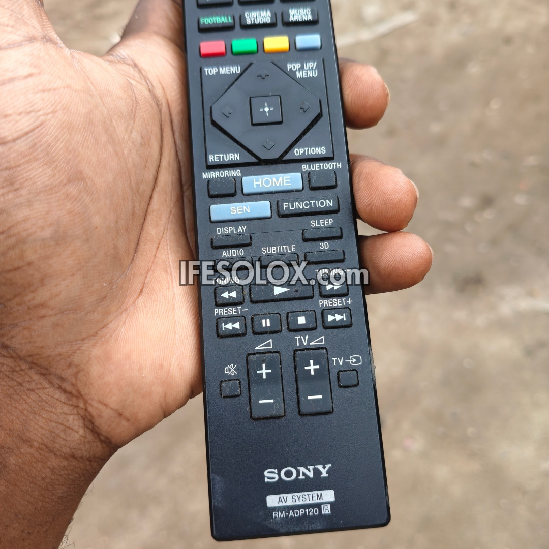 Sony RM-ADP120 Home Theater Remote Control - Follow come