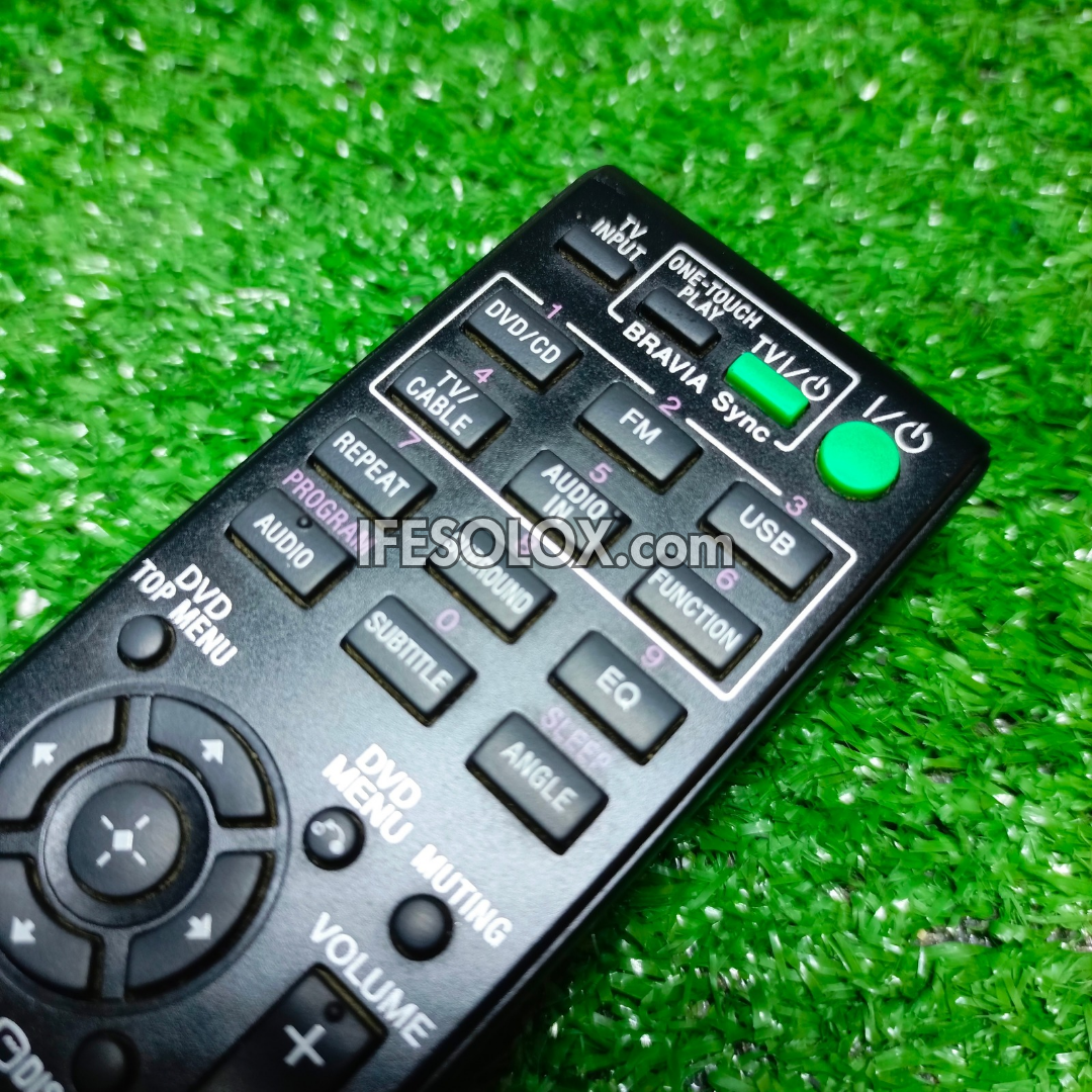 Sony RM-ADU138 Home Theater Remote Control - Follow come