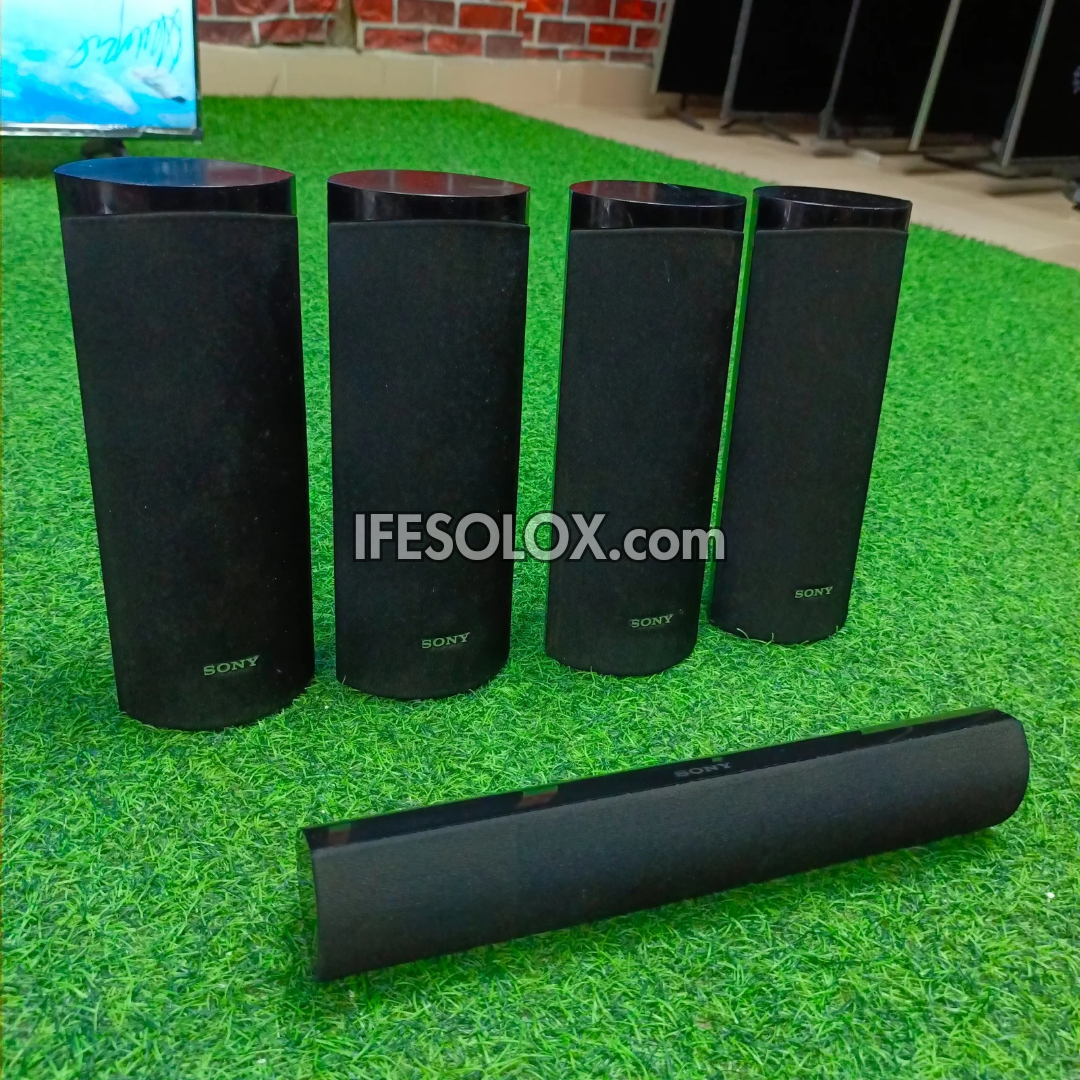 Sony SS-TSB106 3Ohms Home Theater Surround Speakers Complete Set - Foreign Used