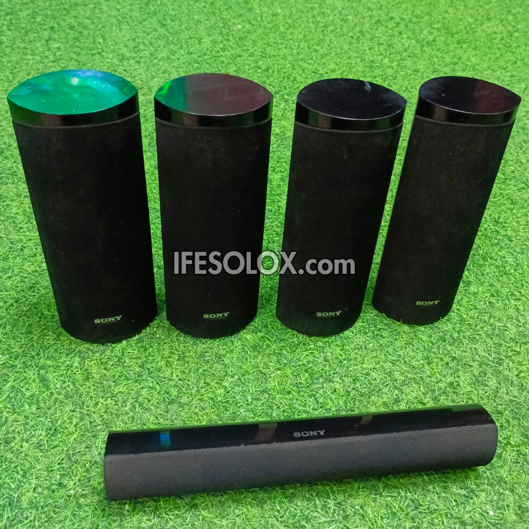Sony SS-TSB106 3Ohms Home Theater Surround Speakers Complete Set - Foreign Used