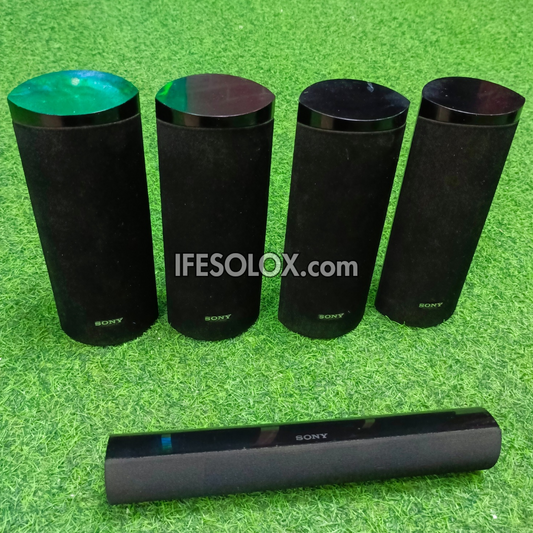 Sony SS-TSB106 3Ohms Home Theater Surround Speakers Complete Set - Foreign Used