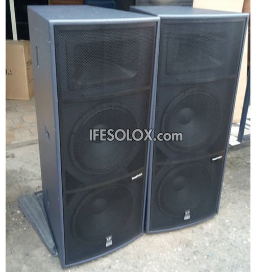 Sound Prince SP-215A Dual 15-inch Passive Full Range Loudspeakers - Brand New