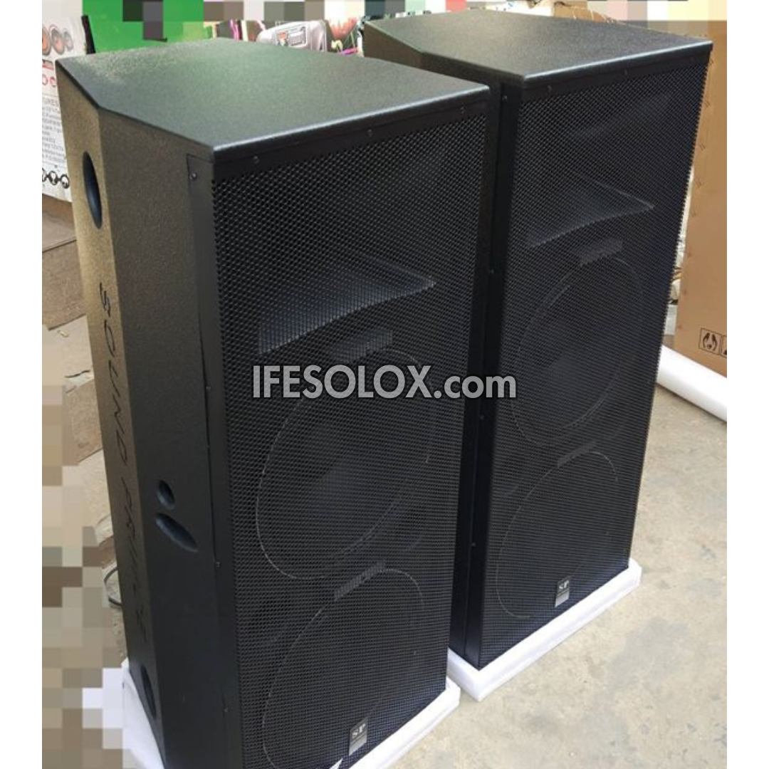 Sound Prince SP-219 Dual 15-inch Passive Full Range Loudspeakers - Brand New