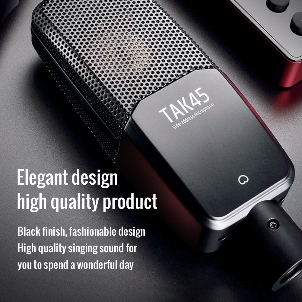 TAKSTAR TAK45 Studio Recording Condenser Microphone - Brand New