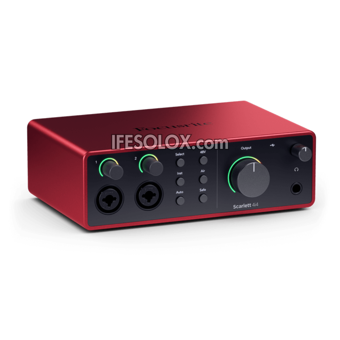 Focusrite Scarlett 4i4 4th Gen USB Audio Interface for Instrumentalists, Vocalists, Producers - Brand New