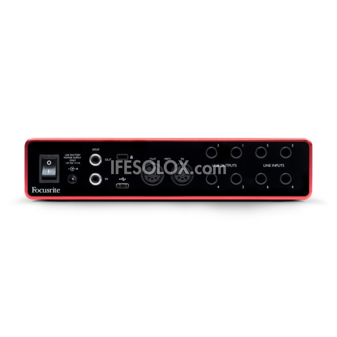 Focusrite Scarlett 8i6 3rd Gen USB Audio Interface for Instrumentalists, Vocalists, Producers - Brand New