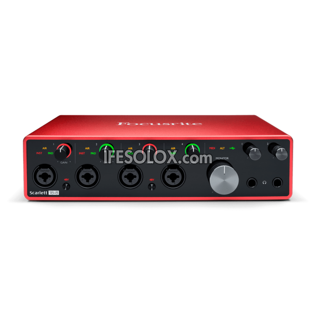 Focusrite Scarlett 18i8 3rd Gen USB Audio Interface (Designed for Producers) - Brand New