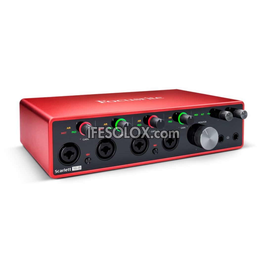 Focusrite Scarlett 18i8 3rd Gen USB Audio Interface (Designed for Producers) - Brand New