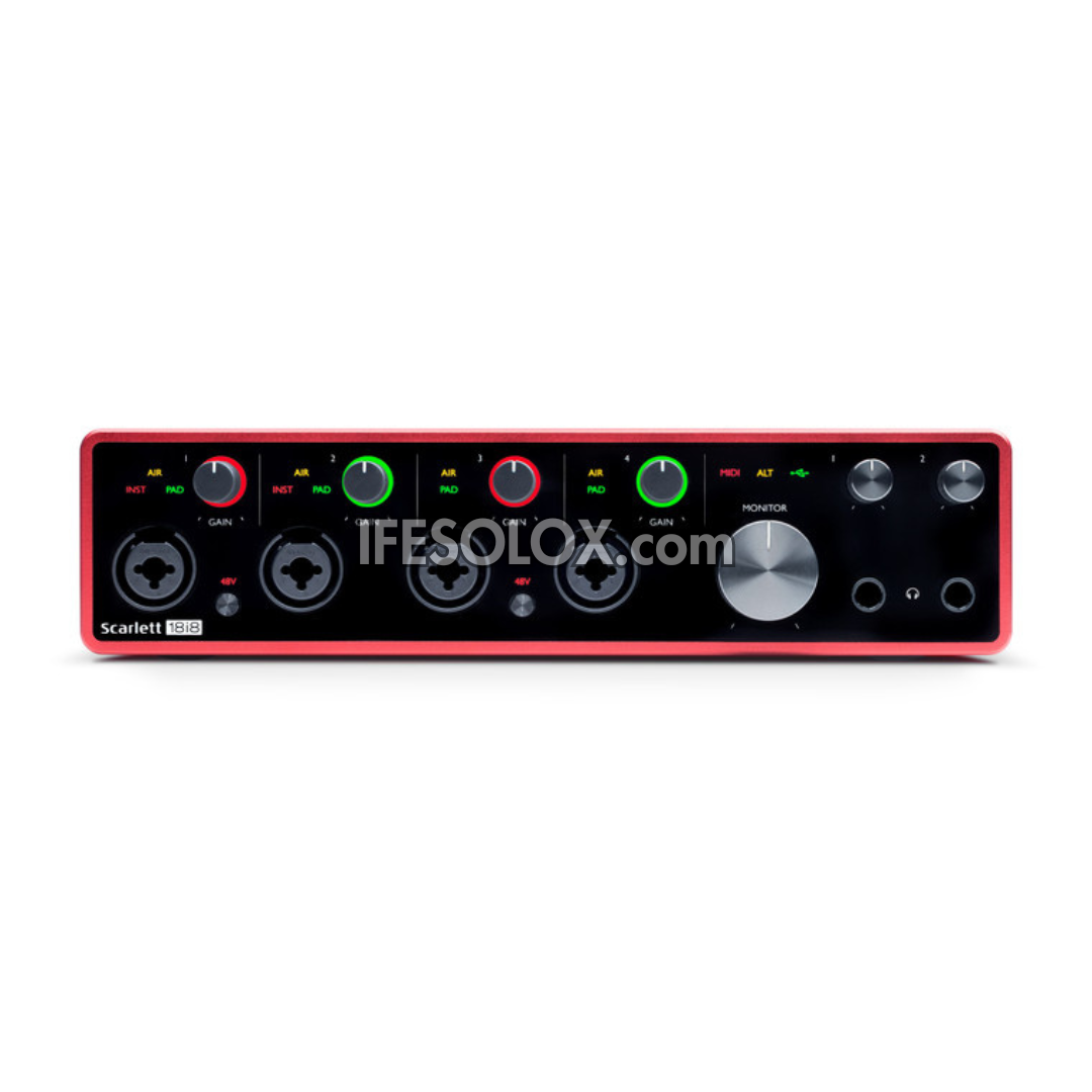 Focusrite Scarlett 18i8 3rd Gen USB Audio Interface (Designed for Producers) - Brand New