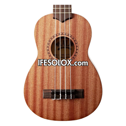 Professional 21" Brown Soprano Ukulele with Bag and Strap Belt - Brand New