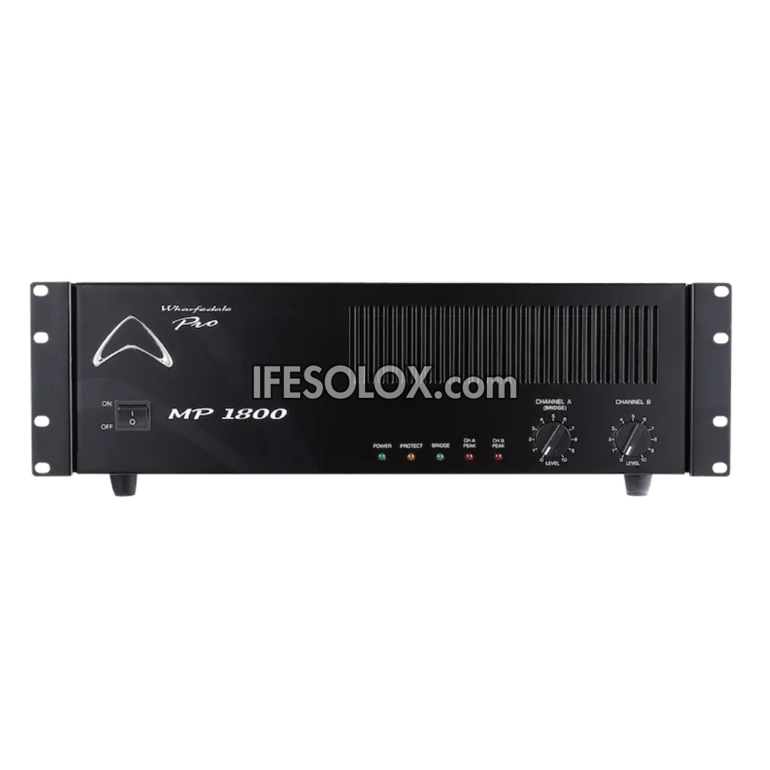 Wharfedale Pro MP-1800 1800Watts Power Amplifier with Massive Toroidal Transformers - Brand New
