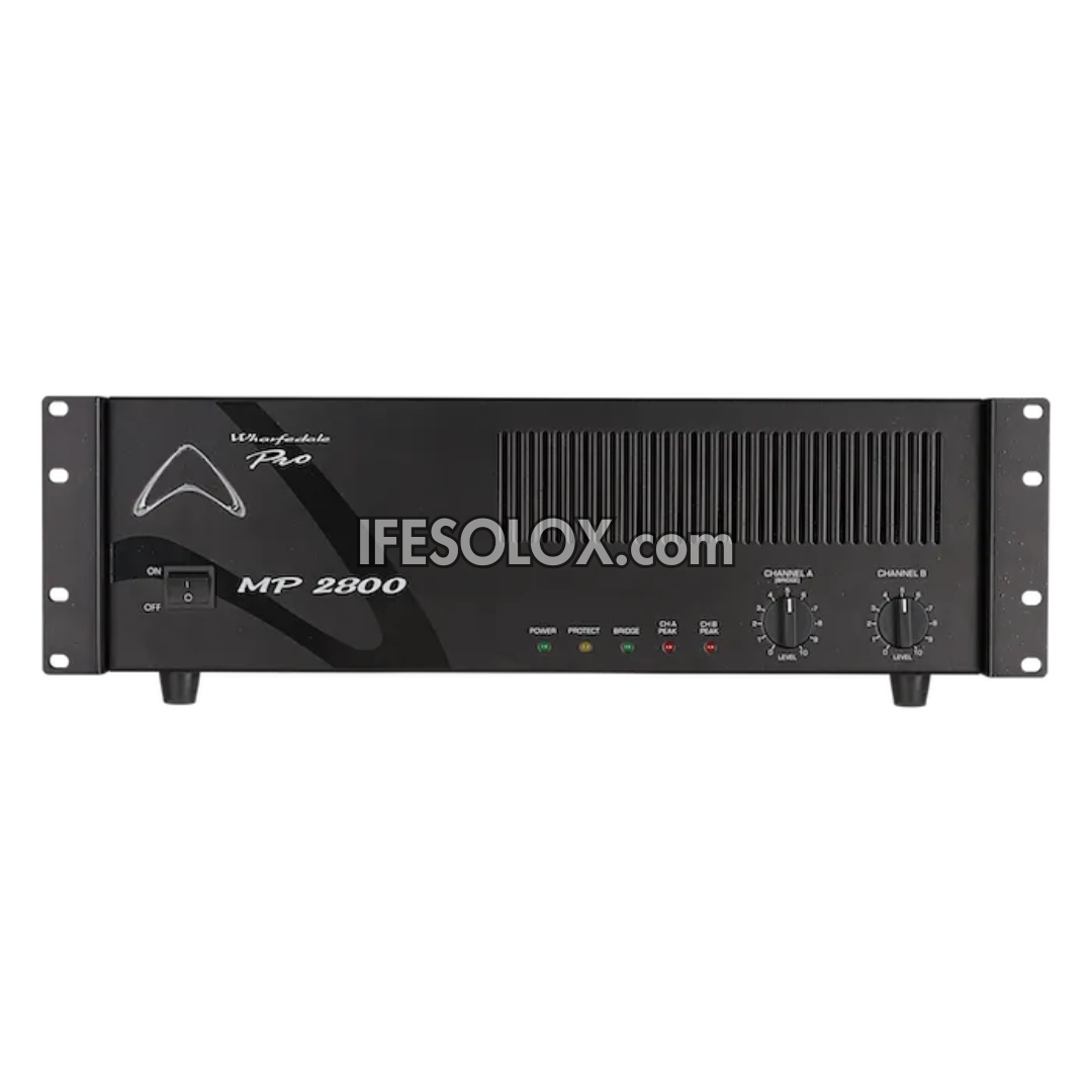 Wharfedale Pro MP-2800 2600Watts Class H Power Amplifier with Massive Toroidal Transformers - Brand New