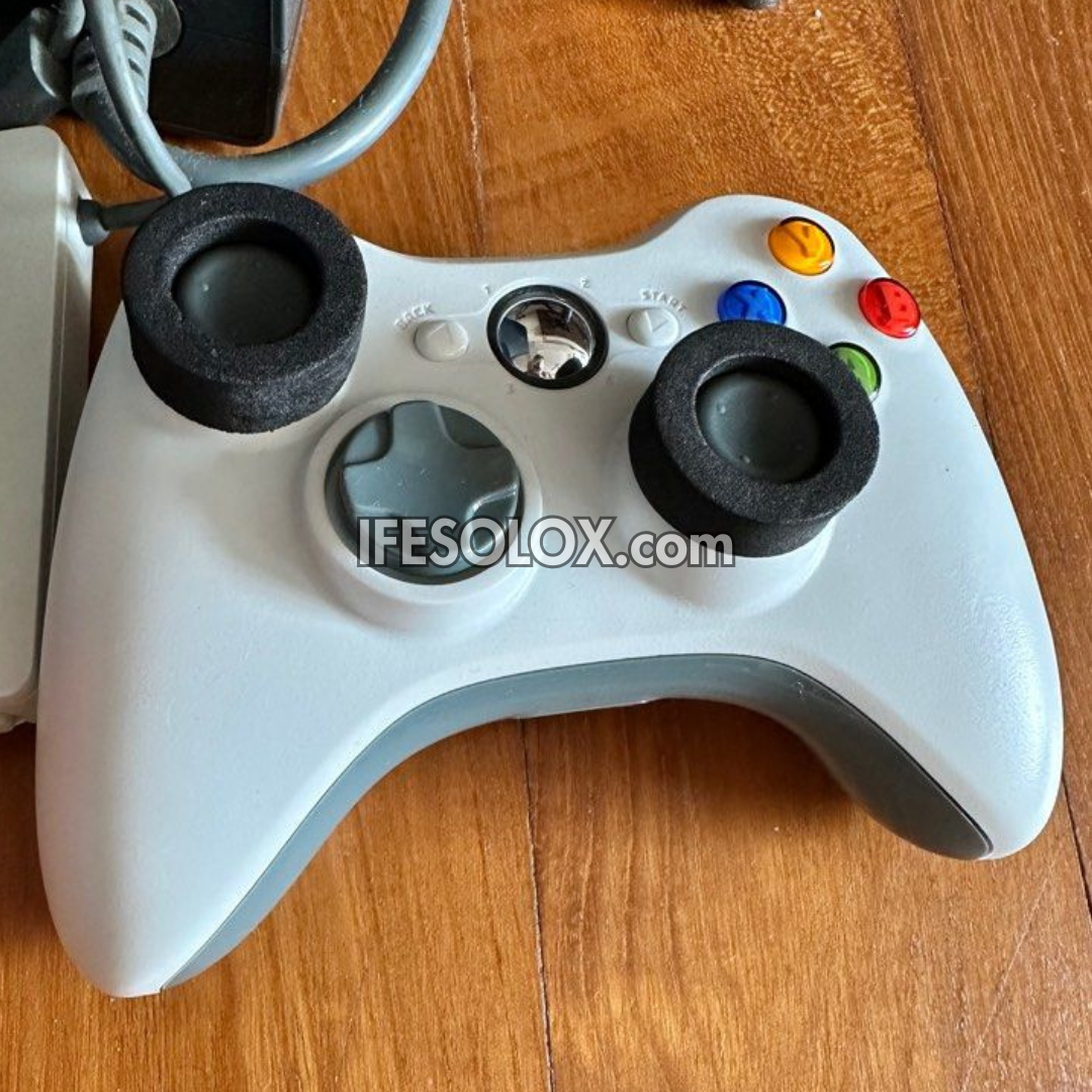 Microsoft XBOX 360 Elite 120GB Game Console Complete Set with 2 Wireless Controller and 12 Titles - Foreign Used