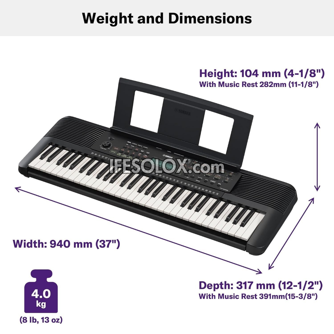YAMAHA PSR-E283 Portable Digital Musical Keyboard - Brand New