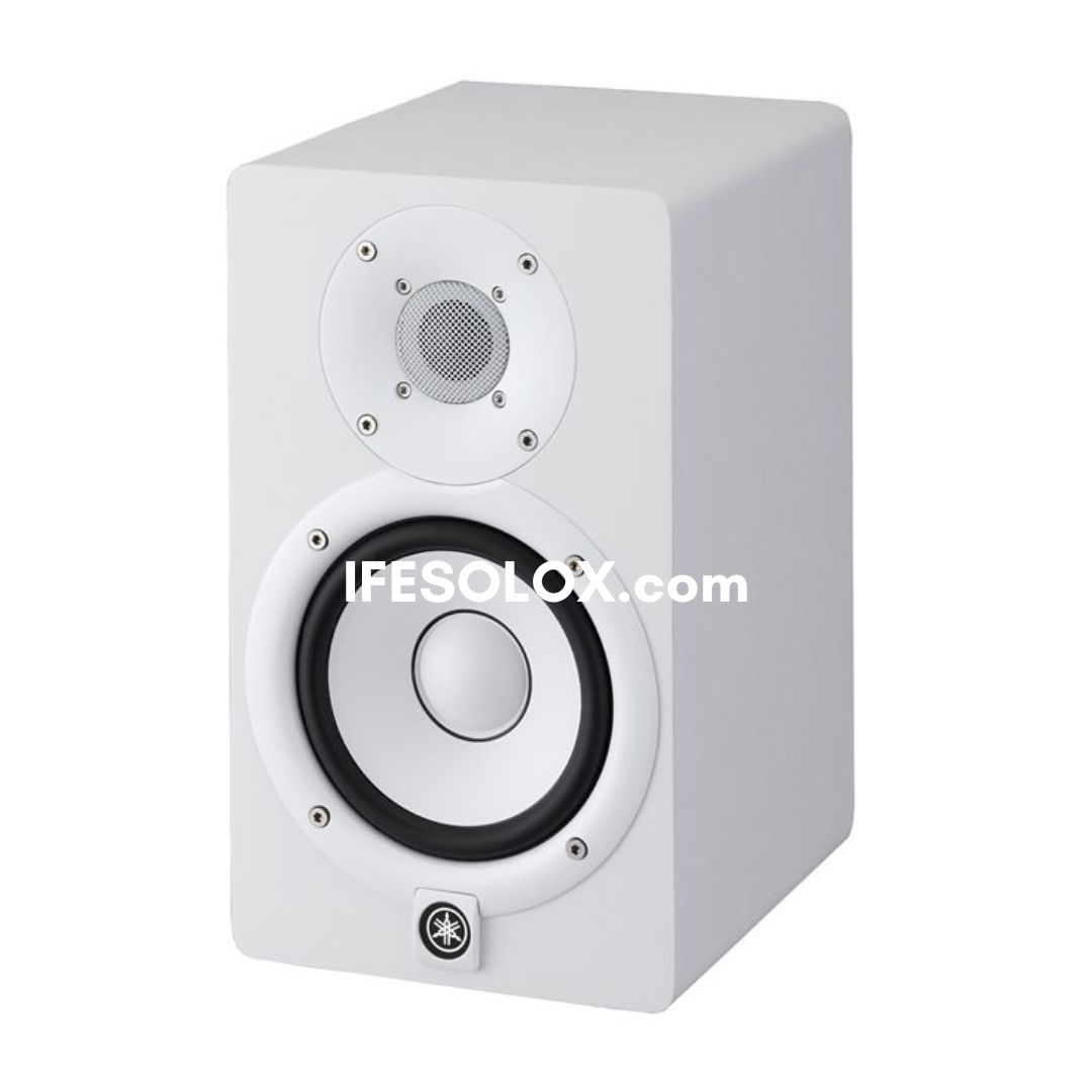 Yamaha HS5 Dual (2-Way) 5" 70W Bass Reflex Bi-amplified Near Field Active Studio Monitors (White) - Brand New