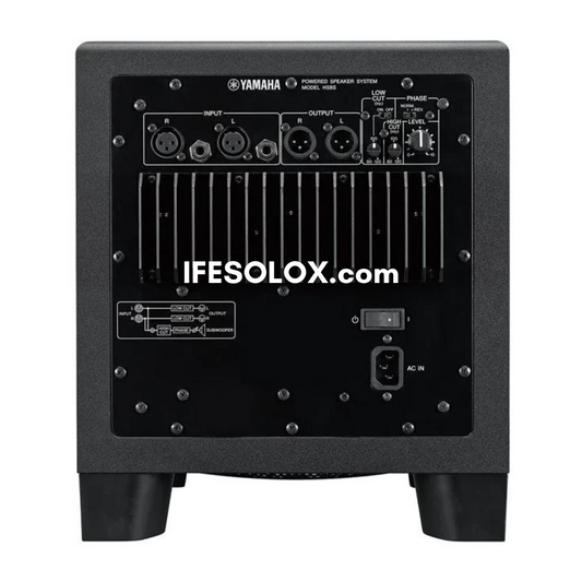 Yamaha HS8S 8" 150 Watts Bass Reflex Active Studio Monitor Subwoofer (Black) - Brand New