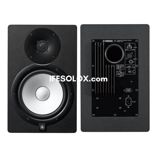 Yamaha HS8 Dual (2-Way) Bass Reflex Bi-amplified Near Field Active Studio Monitors - Brand New